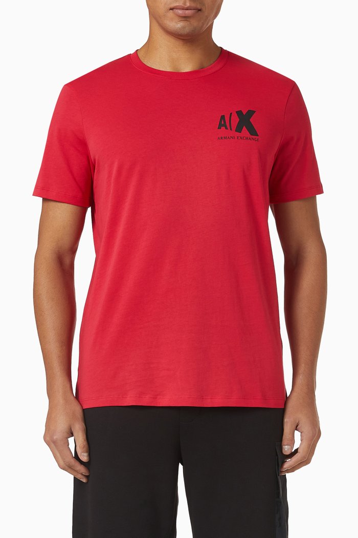 

Logo T-shirt in Cotton, Red