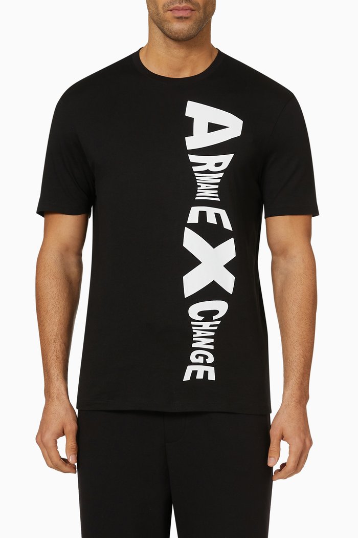 

Logo T-shirt in Cotton Jersey, Black
