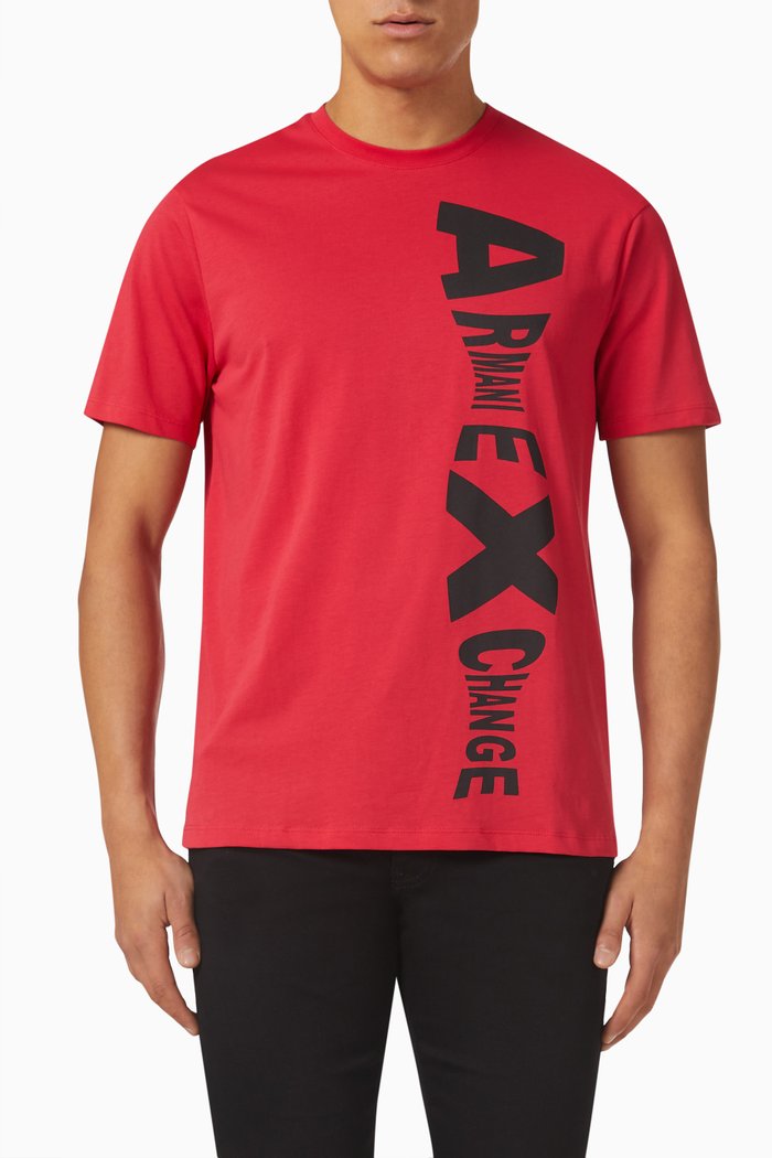 

Logo T-shirt in Cotton Jersey, Red
