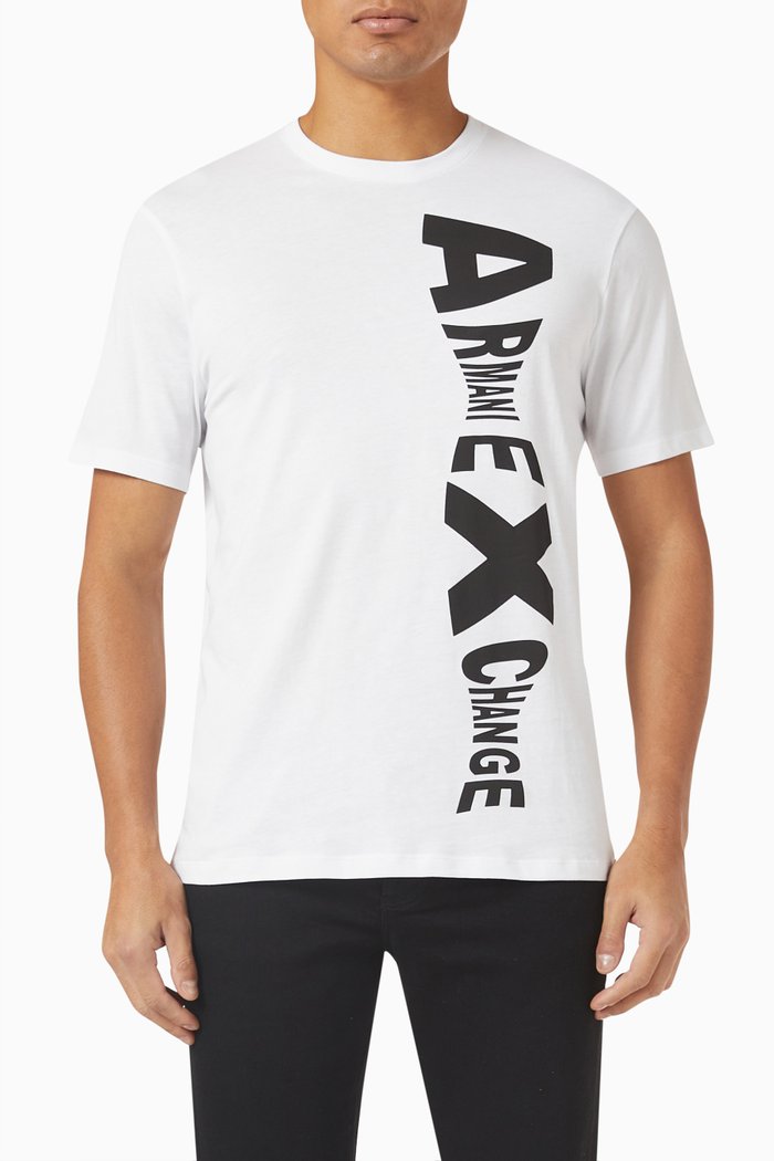 

Logo T-shirt in Cotton Jersey, White