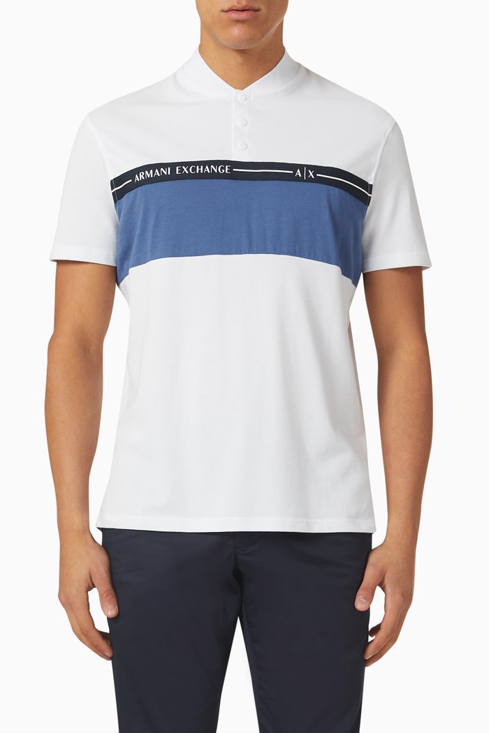 

Polo Shirt in Cotton Piqué, White