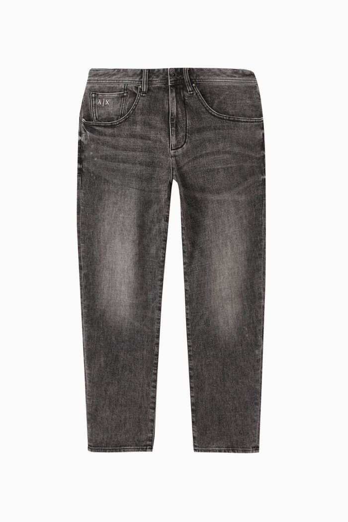 J90 Carrot Jeans in Denim, Grey