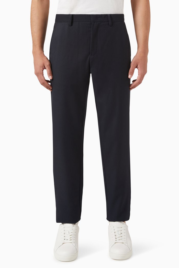 

Formal Pants in Cotton, Blue