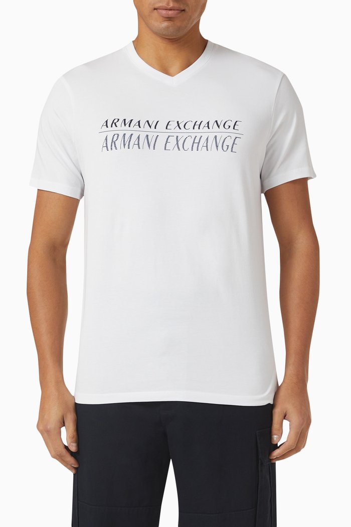 

Logo T-shirt in Cotton Jersey, White