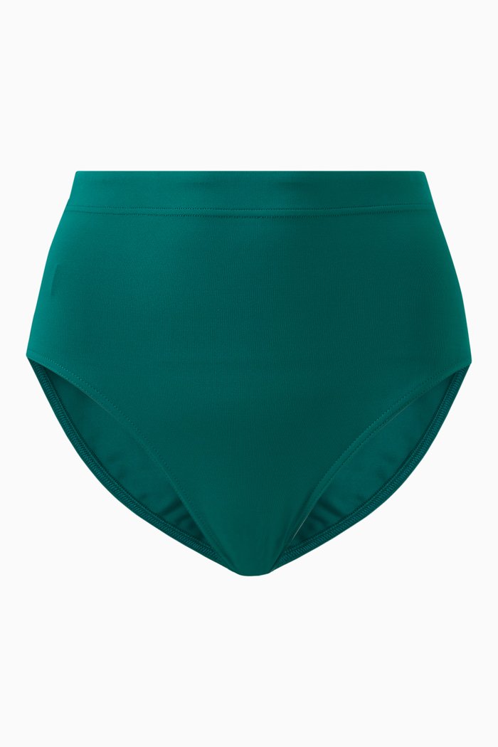 

Patine High-waisted Bikini Briefs, Green