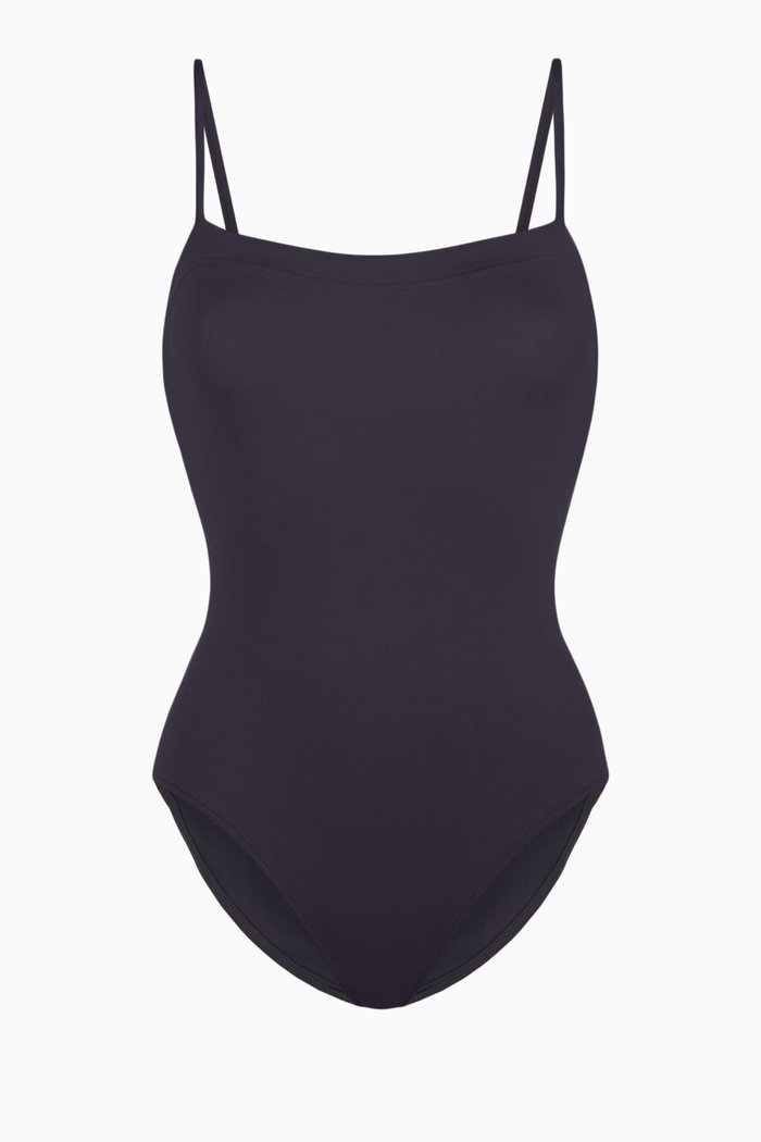

Aquarelle Tank One-piece Swimsuit, Blue