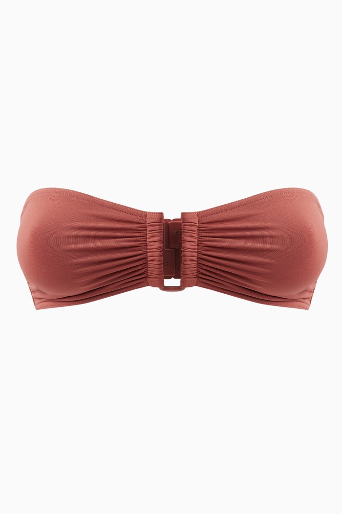 

Show Bandeau Bikini Top, Brown