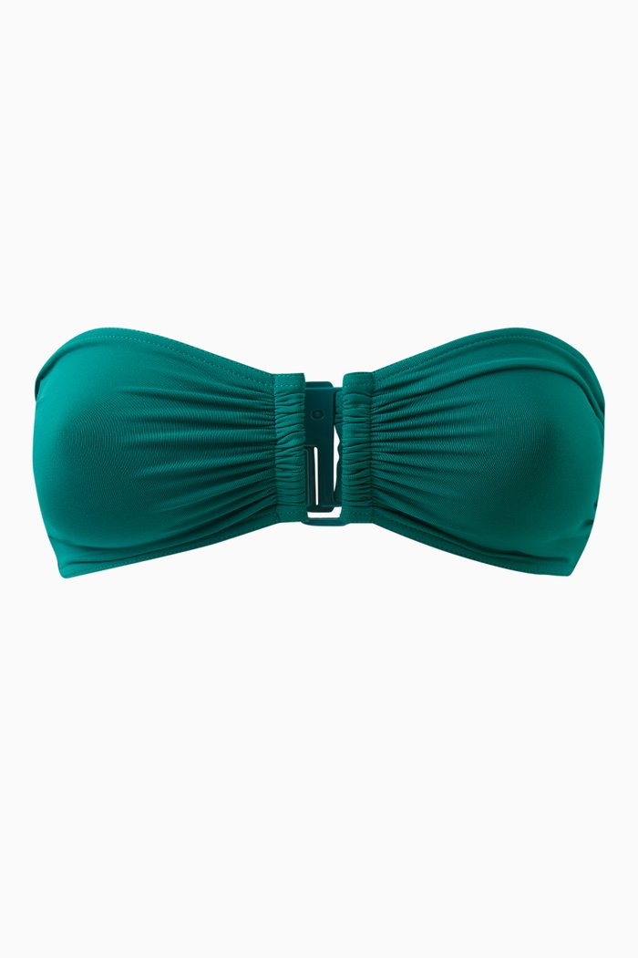 

Show Bandeau Bikini Top, Green