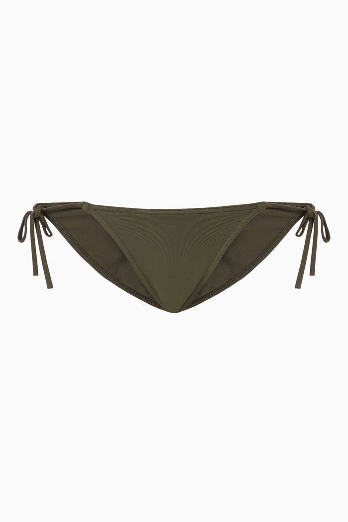 

Malou Thin Bikini Briefs, Green
