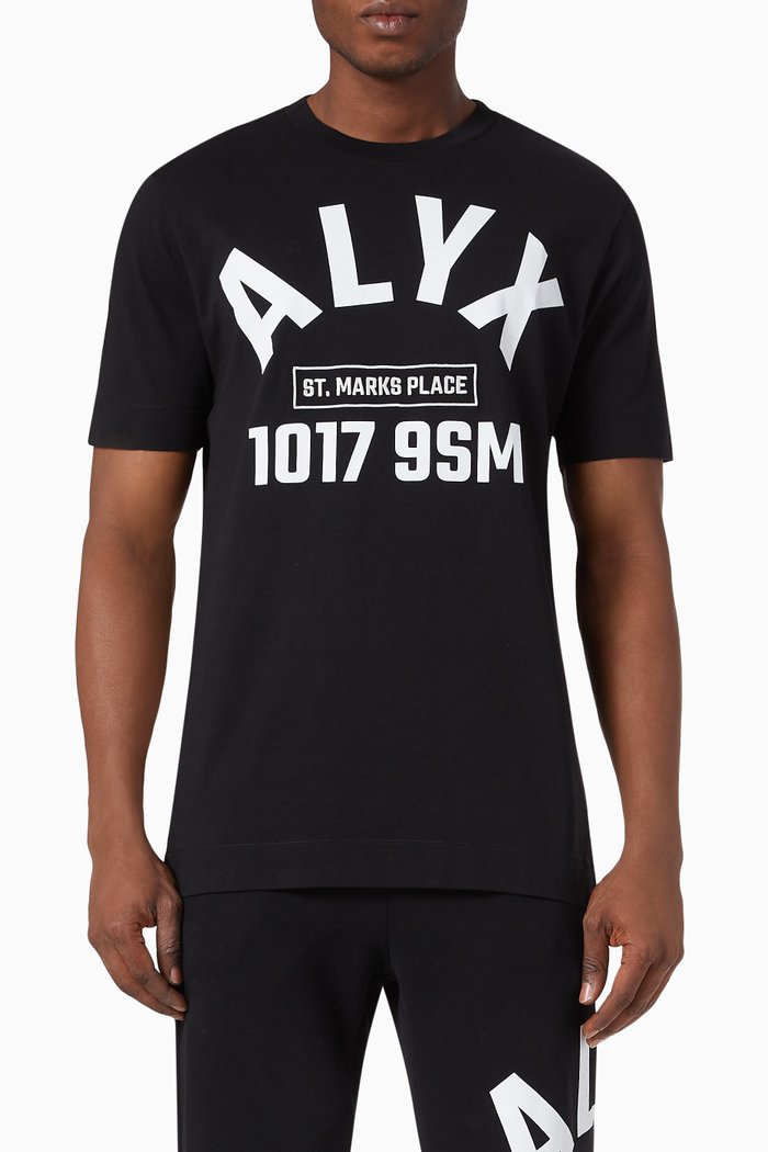 

Arch Logo T-shirt in Cotton-jersey, Black