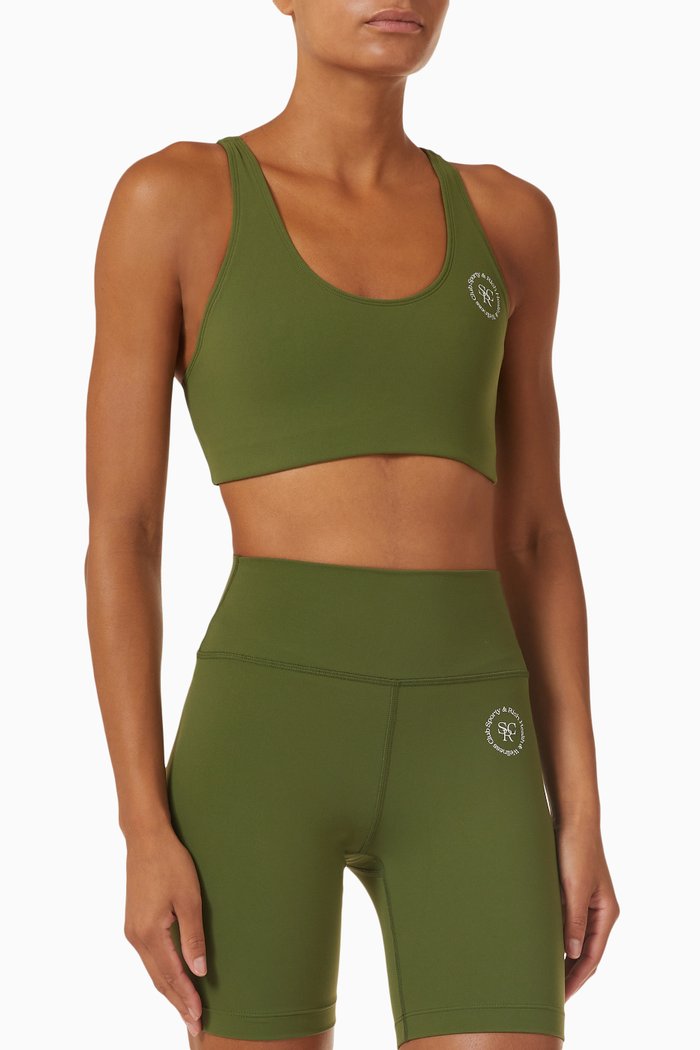 

SRHWC Sports Bra in Stretch-nylon, Green