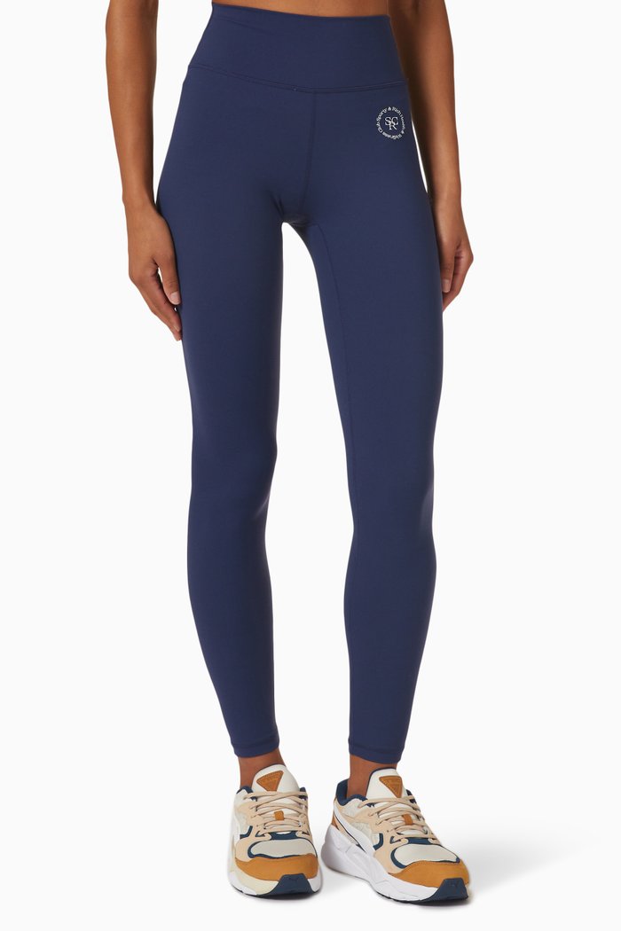 

SRHWC High-waist Leggings in Stretch-nylon, Blue