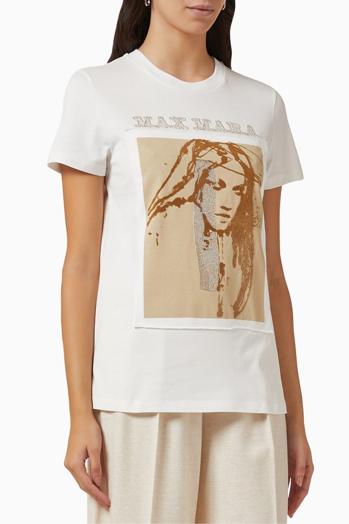 

Darling T-shirt in Jersey, White