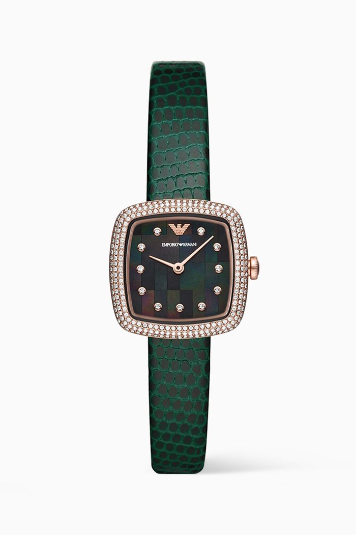 

Rosa Automatic Watch, 26mm, Green