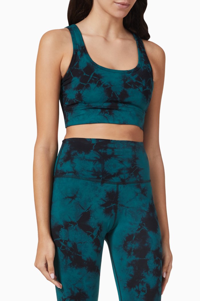 Beacon Bra Top in Stretch-nylon, Green