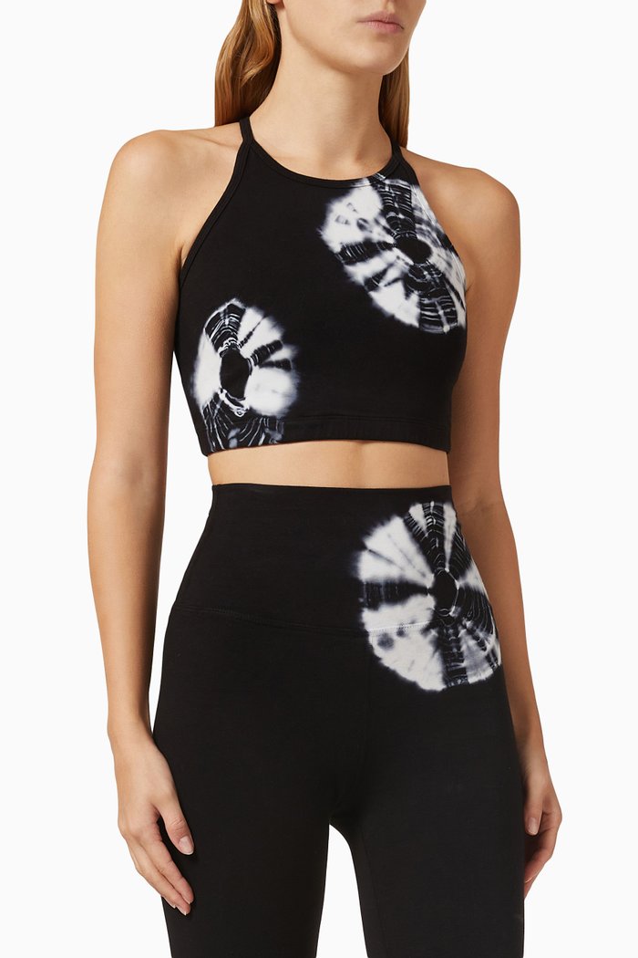 

Quinn Bra Top in Stretch-cotton, Black