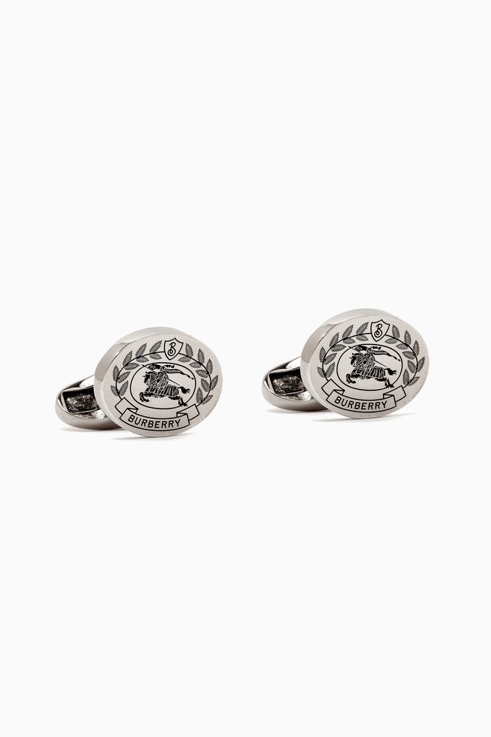

EKD Cufflinks in Palladium-plated Brass, Silver