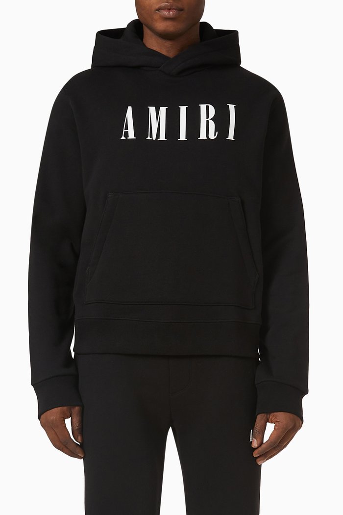 

Core Logo Hoodie in Fleece, Black
