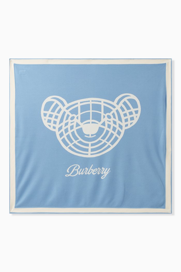 

Thomas Bear Blanket in Technical Cotton, Blue