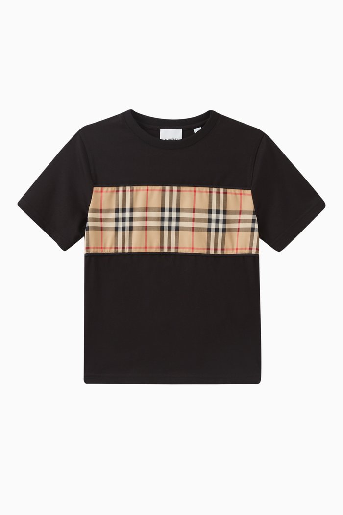 

Cedar Logo T-shirt in Cotton, Black