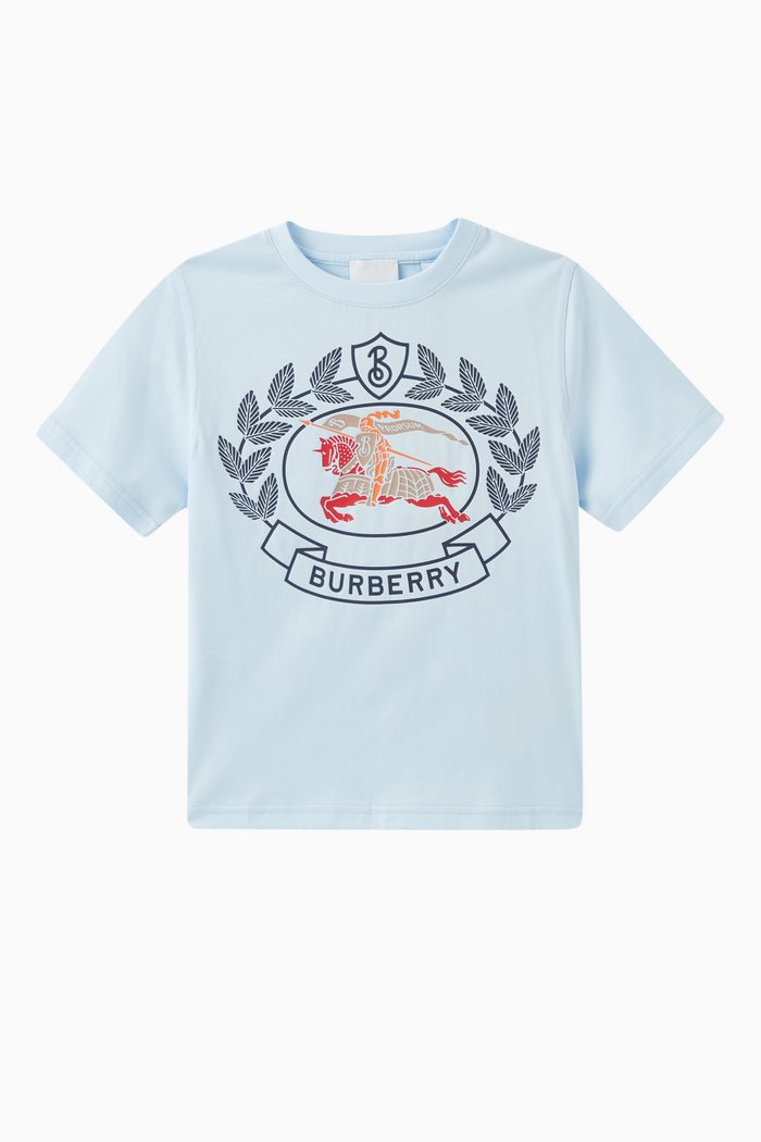 

Logo T-shirt in Cotton, Blue