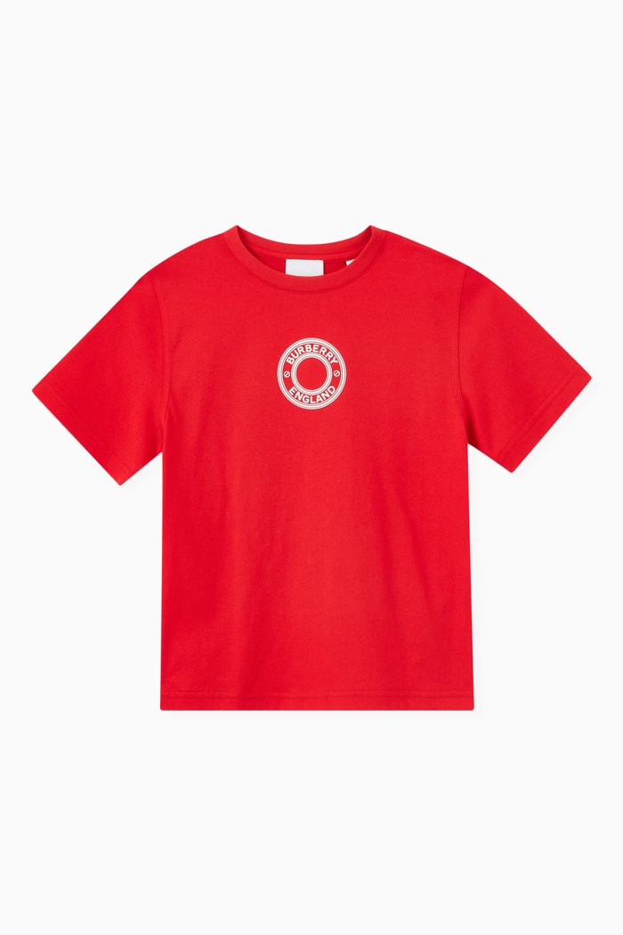

Logo T-shirt in Cotton, Red