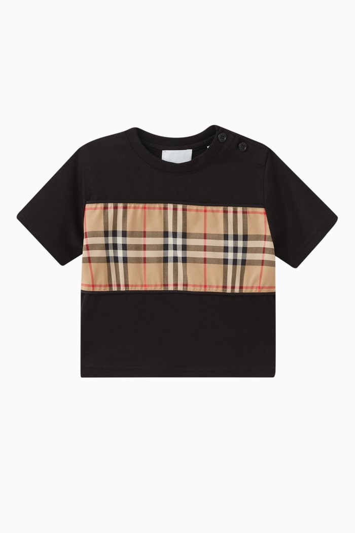 

Cedar Logo T-shirt in Cotton, Black