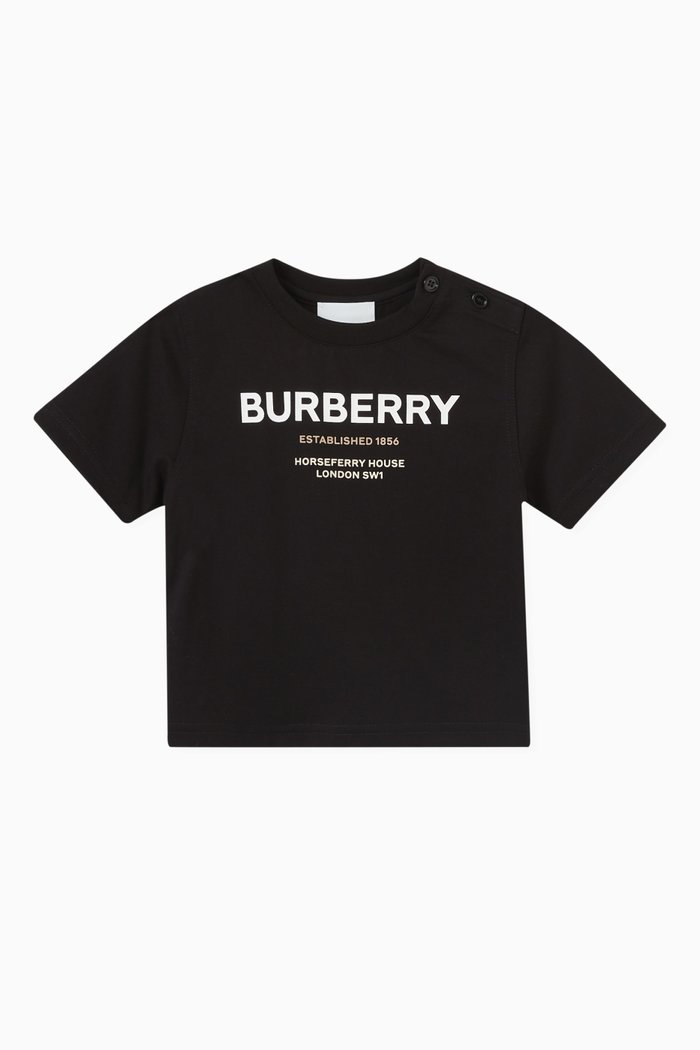 

Logo T-shirt in Cotton, Black