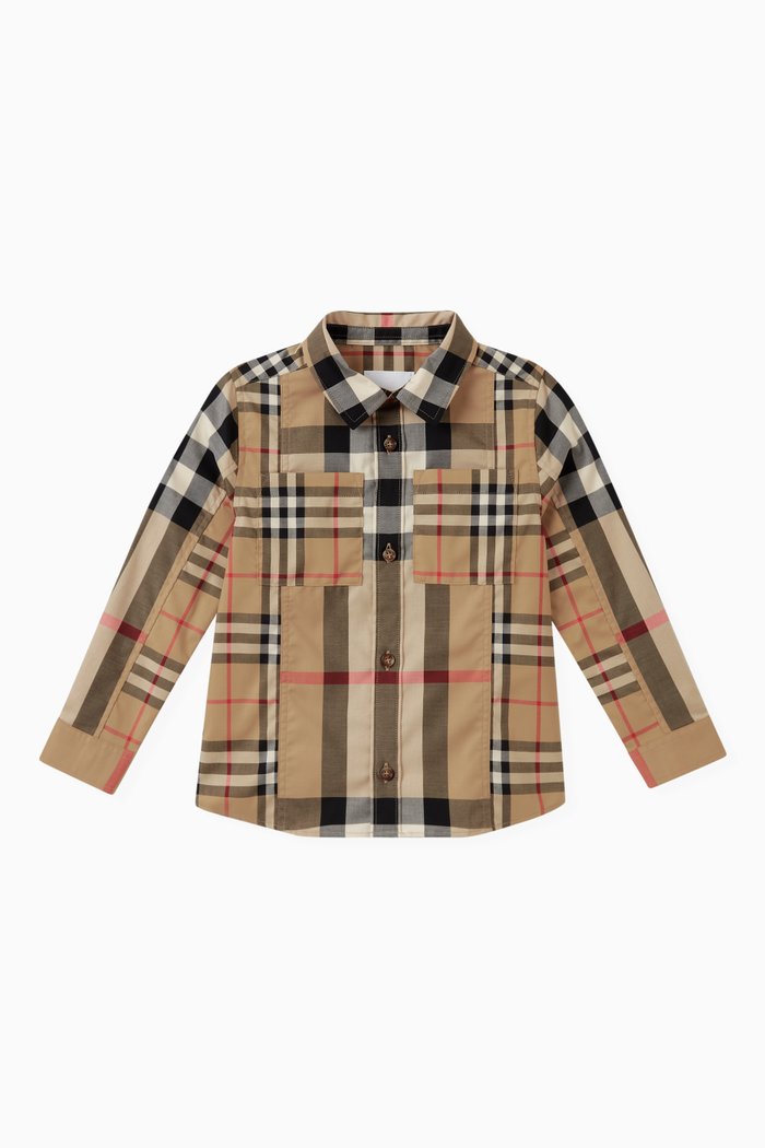 

Tristan Polo Shirt in Cotton, Neutral