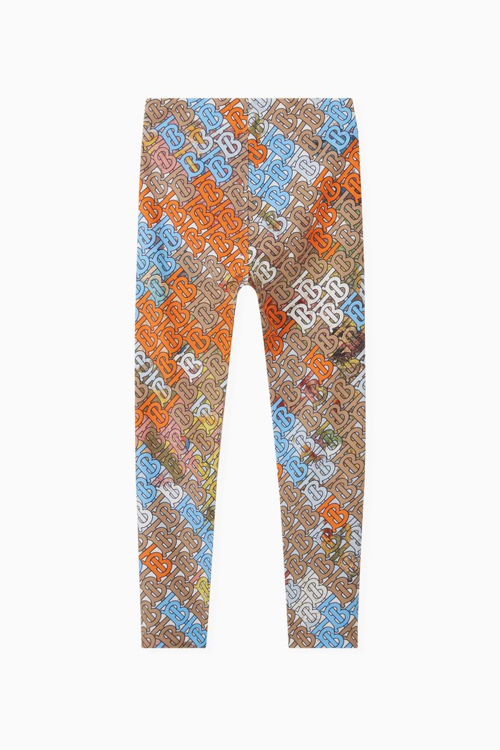 Devan Leggings in Polyamide-blend, Neutral