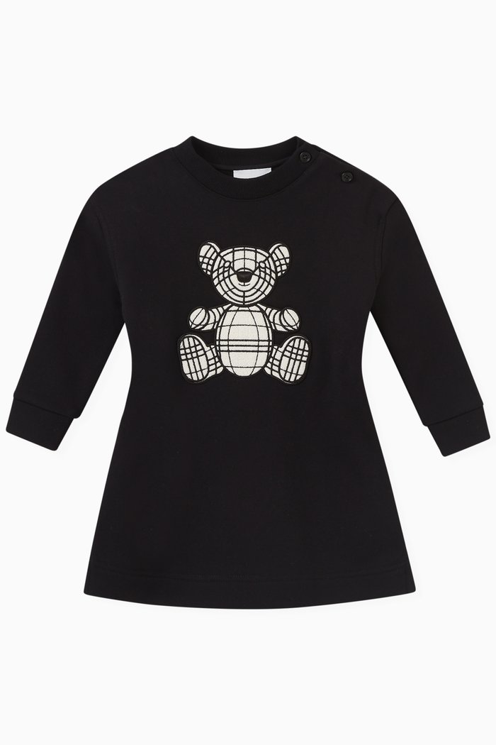

Talbot Bear Dress in Cotton, Black