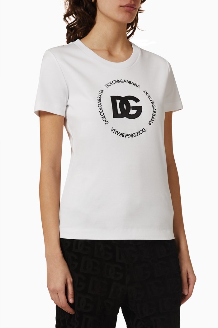 

Logo T-shirt in Jersey, White