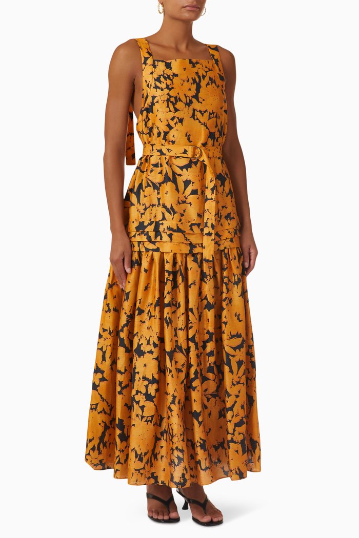 

Astoria Floral Maxi Dress, Neutral