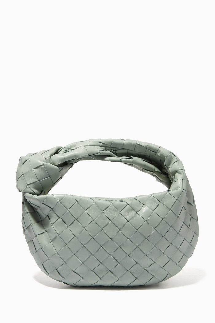 

Mini Jodie Bag in Intrecciato Nappa, Green