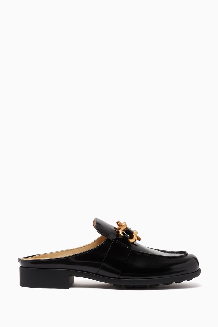

Monsieur Loafers in Glossy Leather, Black