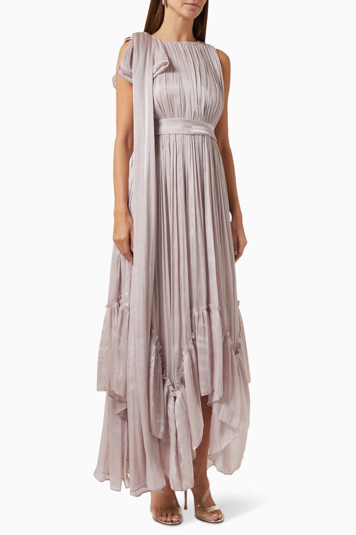 

Belted Maxi Dress, Neutral