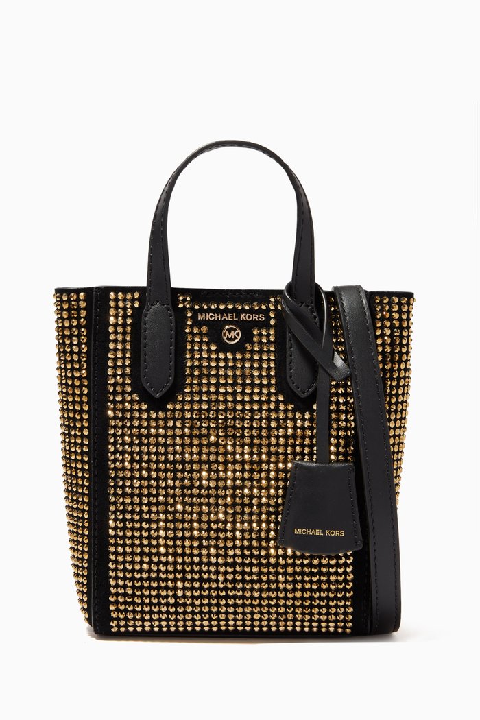 

Sinclair XS Crossbody Bag in Crystal Suede, Multicolour