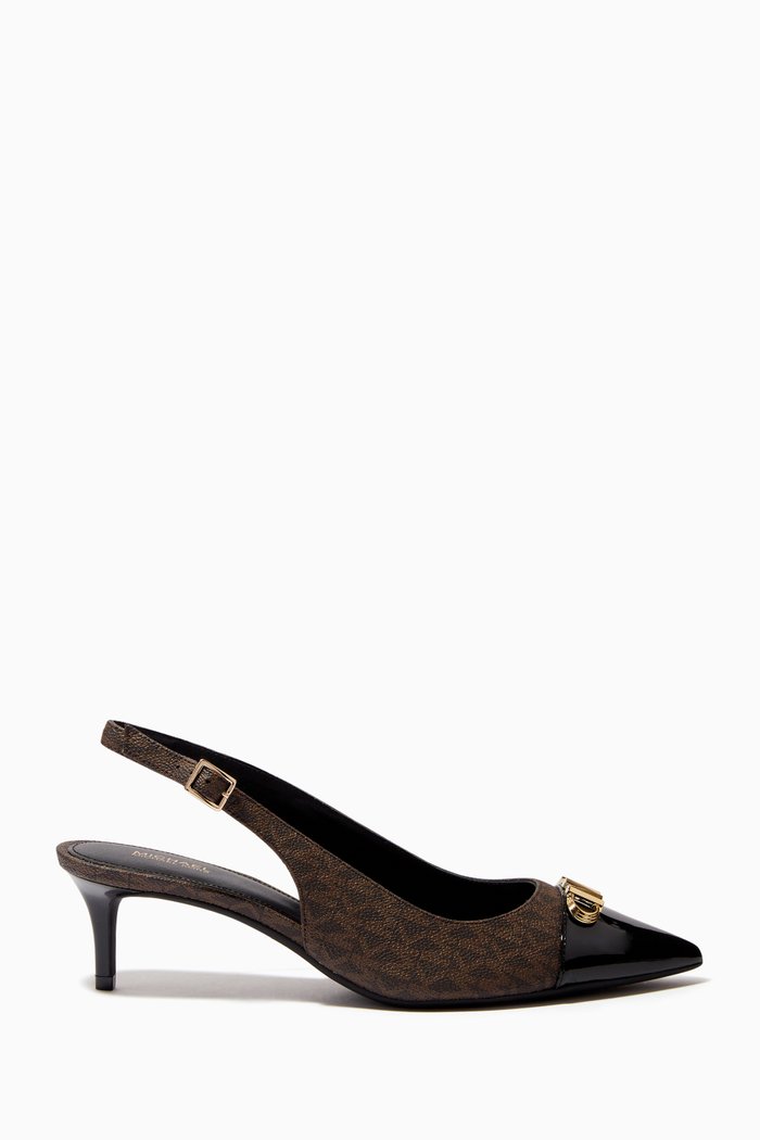 

Parker Flex 50 Logo Pumps in Canvas, Multicolour