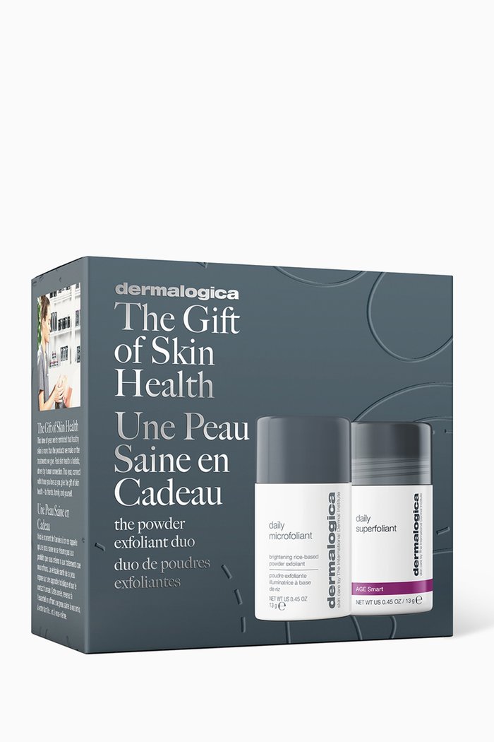 

The Powder Exfoliant Duo, Colourless