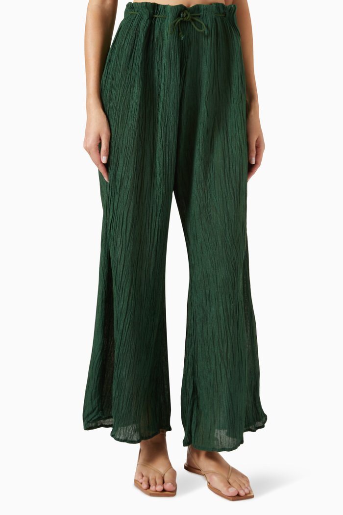 

Zamia Pants in Peace Silk, Yellow