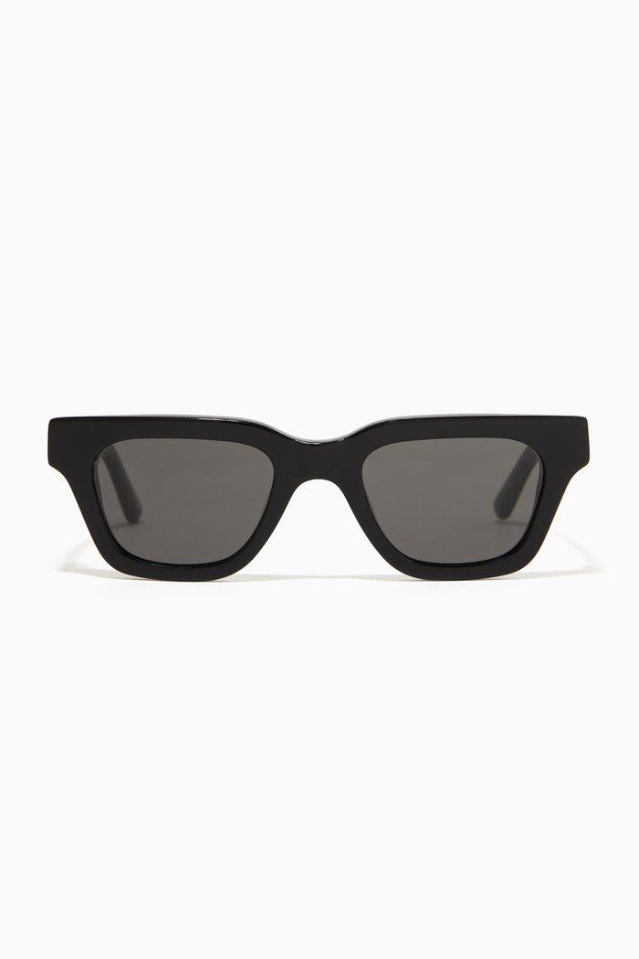 

Manta Sunglasses in Acetate, Black