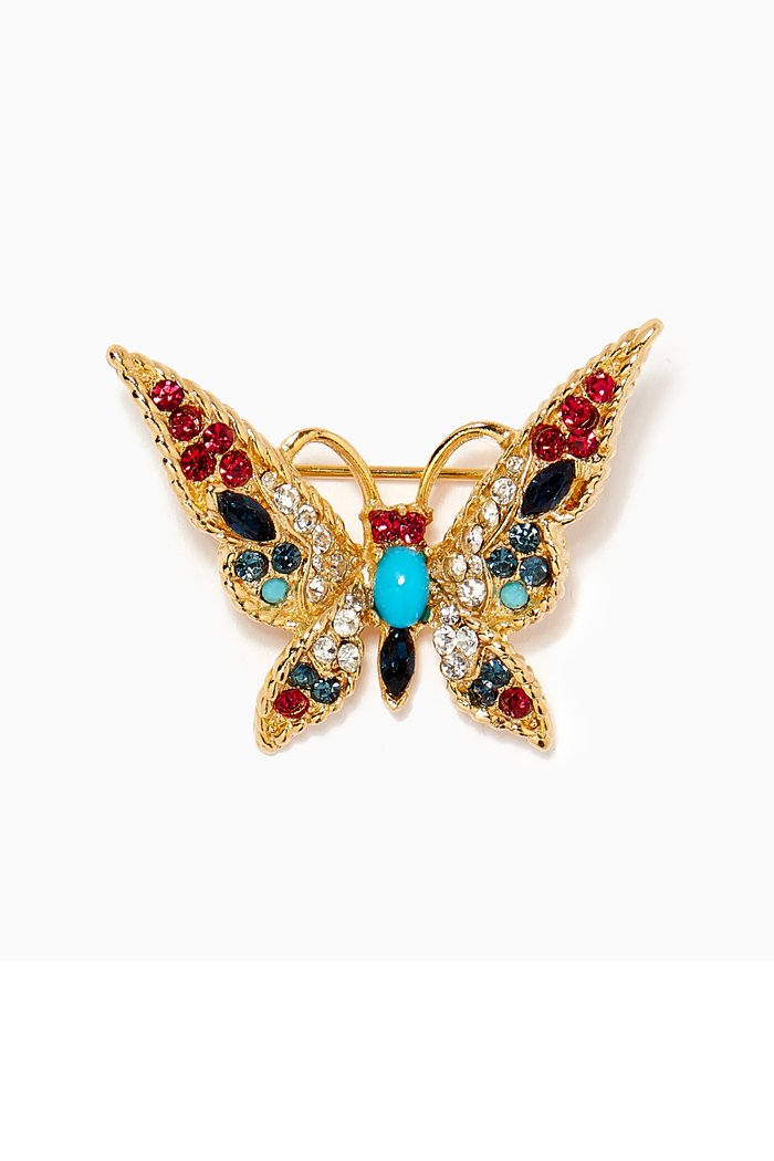 

Rediscovered 1990s Butterfly Brooch, Gold