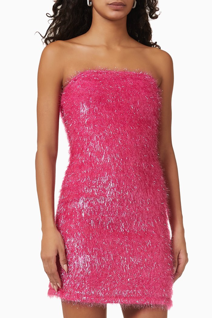 

Sparkle Courtney Mini Dress, Pink