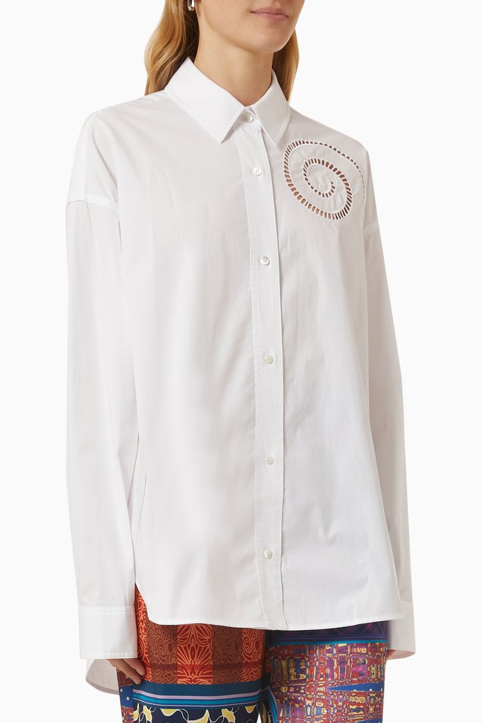 

Emersyn Shirt in Cotton, White