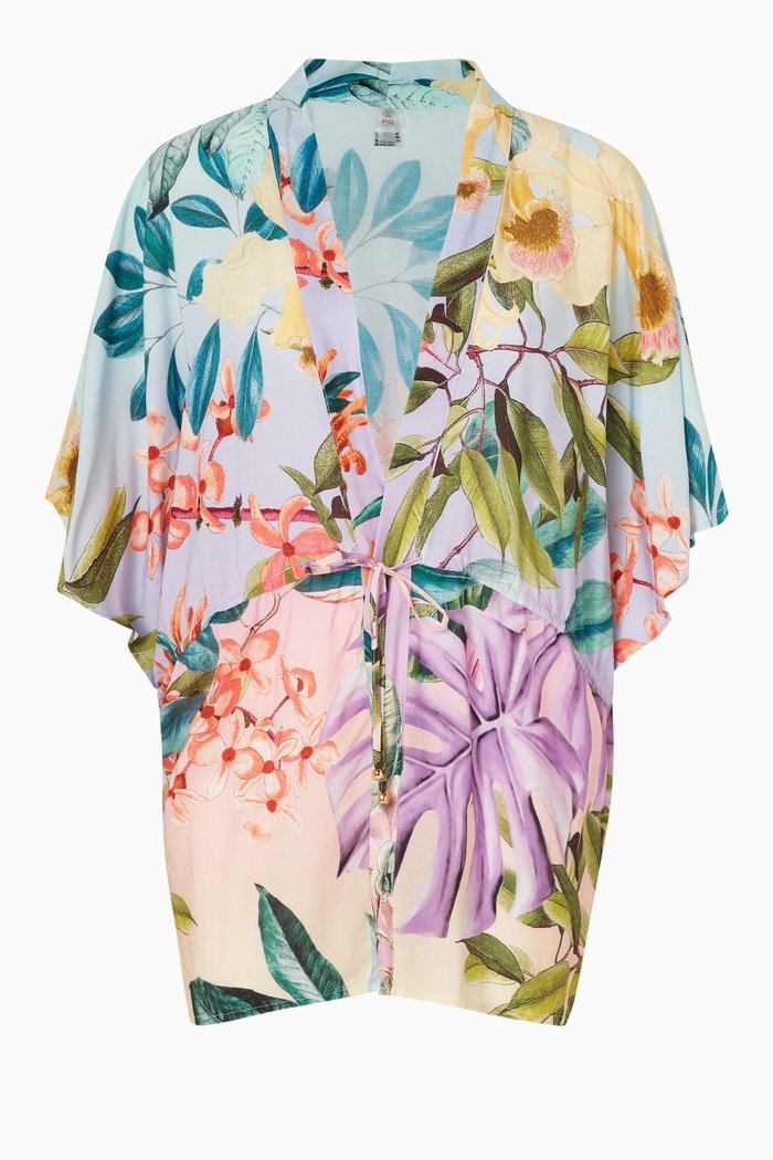 

Katrina Floral Cover-up in Viscose, Multicolour