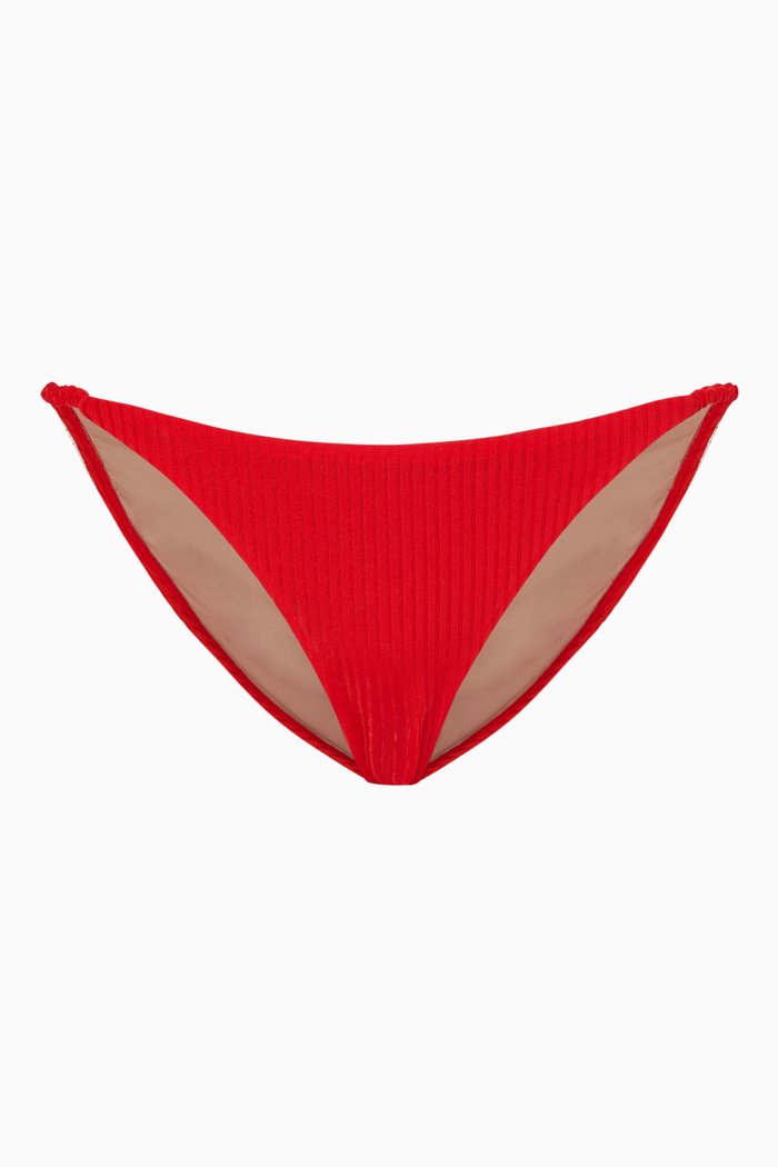 

Calypso Athena Bikini Briefs in Stretch-nylon, Red