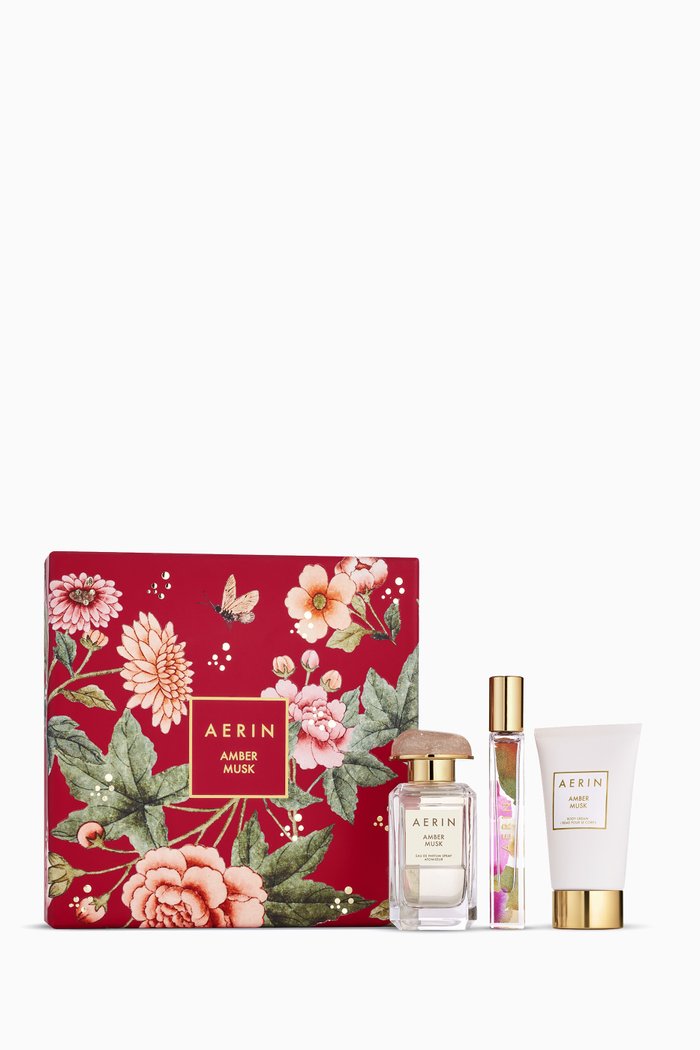 

Amber Musk 3-Piece Gift Set, Multicolour