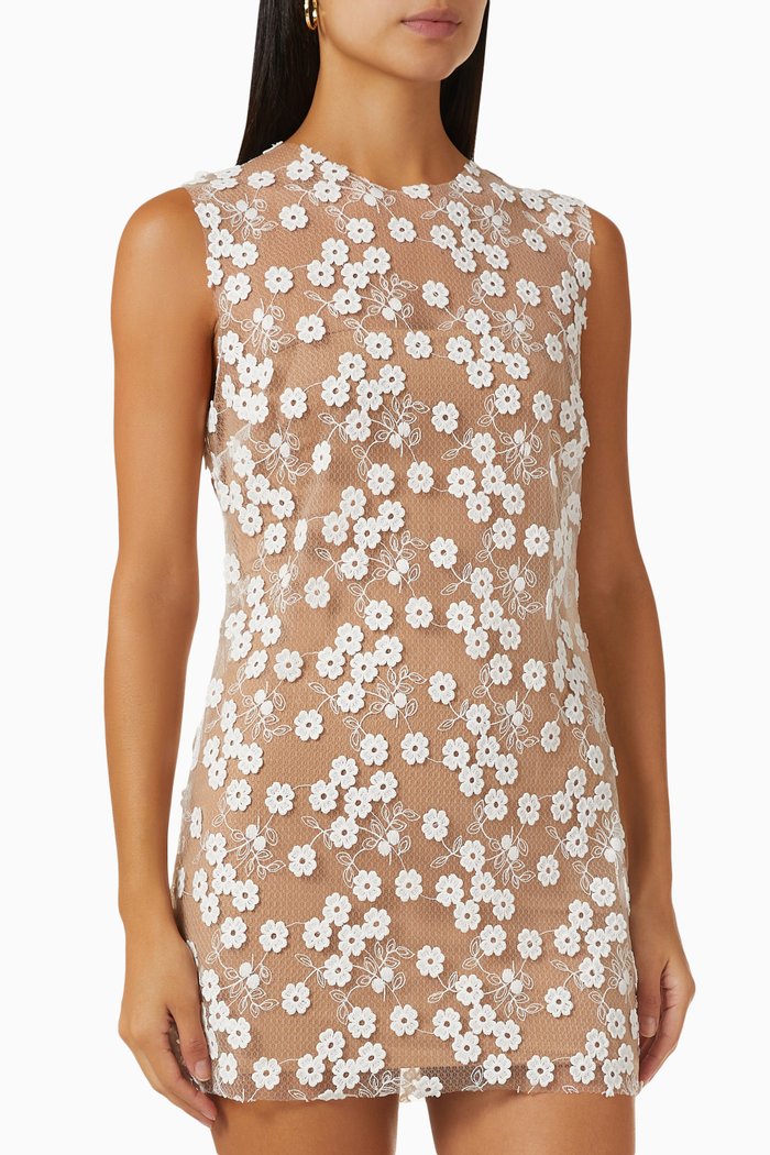 Rosella Mini Dress, White