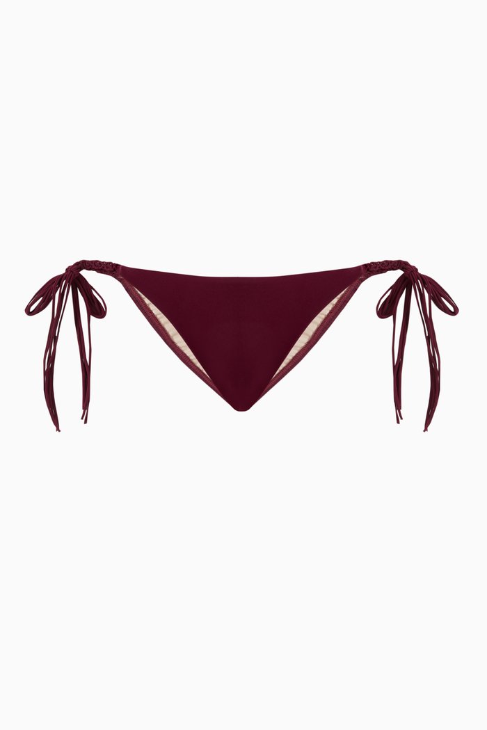 

Mila Bikini Bottom in Stretch Nylon, Purple