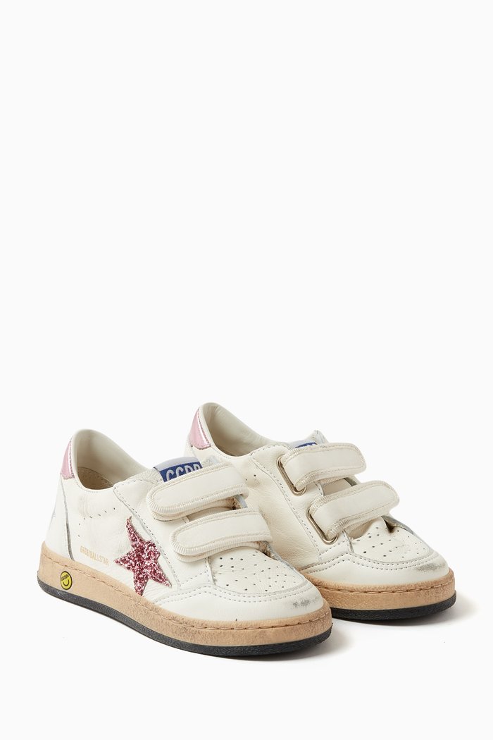 

Ball Star sneakers in Nappa Leather, White